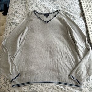 Men’s XXL Brooks Brothers Cashmere/Silk Vneck Sweater